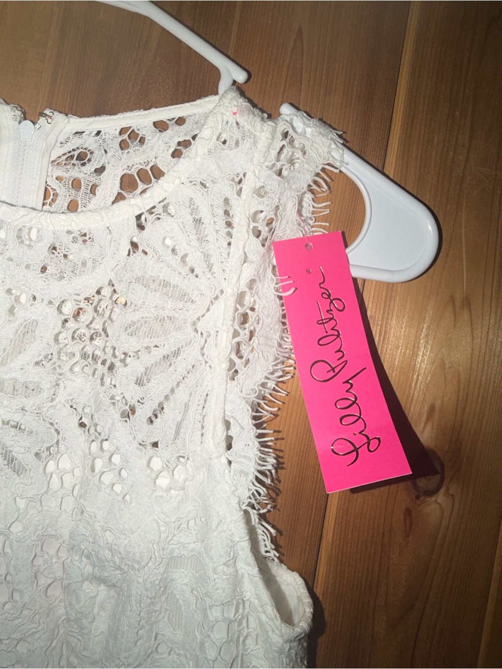 NWT $268 Lilly Pulitzer Size 2 Sharice Lace Sheath Dress in Blue Green White - Picture 4 of 6